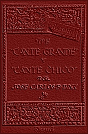 De cante grande y cante chico. Autor: Marcos Escnez Carrillo. Zdroj: www.jondoweb.com. 